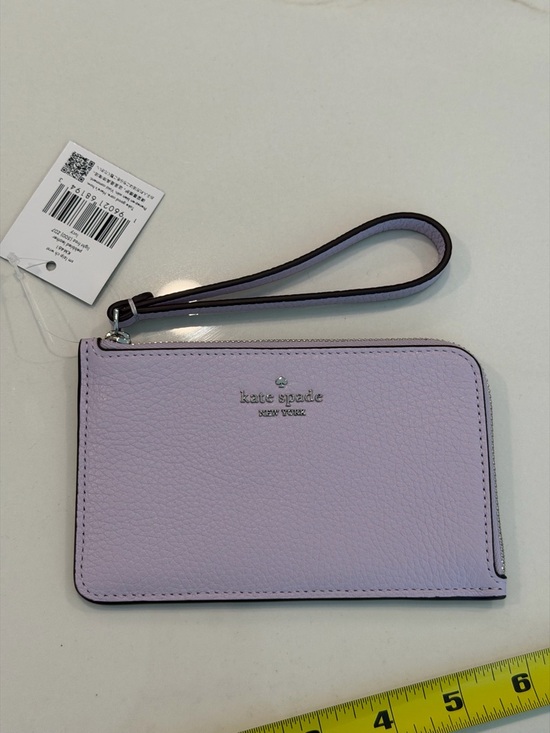 kate spade Handbags - kate spade pastel lavender leather wristlet with strap